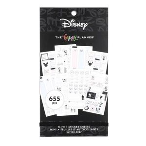 NWT The Happy Planner Disney Modern Mickey & Minnie Mouse Stickers MINI